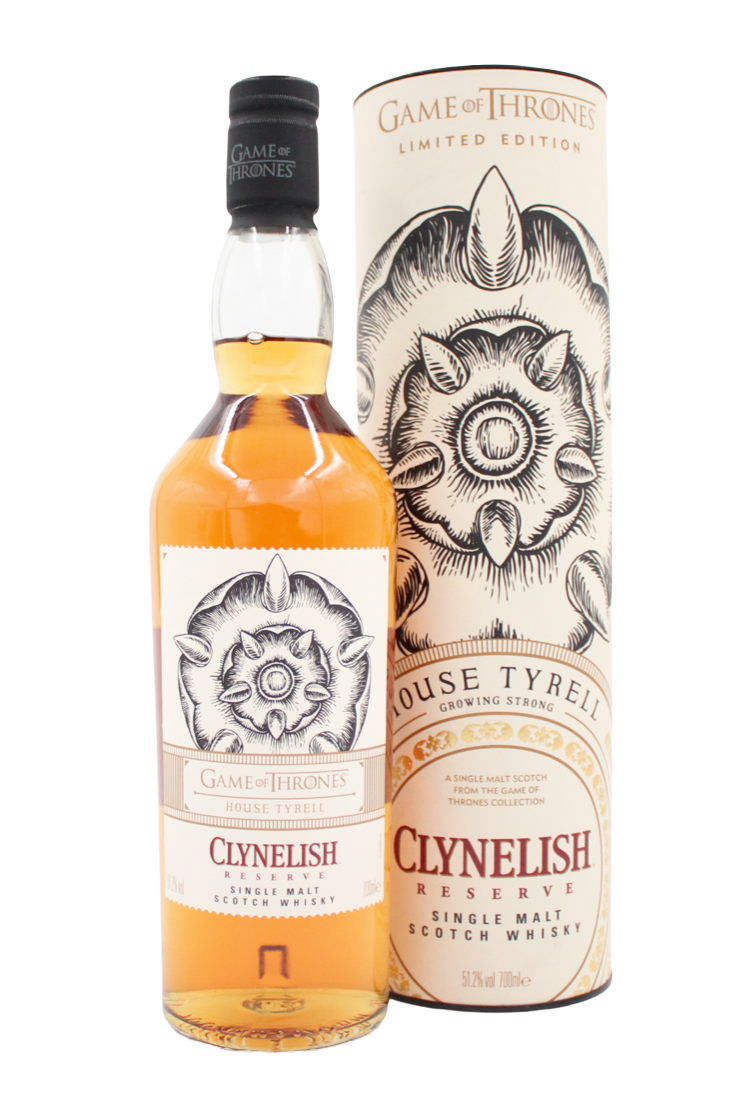 Game of Thrones House Tyrell Clynelish 14 Year Single Malt Scotch Limited Edition